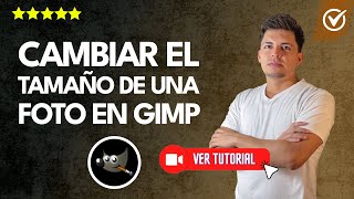 Cómo CAMBIAR el TAMAÑO de una foto en GIMP sin DEFORMARLA  🔴Escalar imágenes sin perder la calidad✅ [upl. by Hourihan]