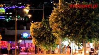 Gumbet Noca Bodrum Turcja  Gumbet at night  Turkey  mixtravelpl [upl. by Noiz]