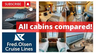 Fred Olsen Borealis Cruise Ship Cabins [upl. by Nilyahs]