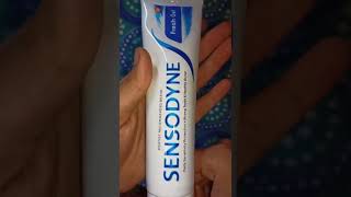 Sensodyne fresh gel  Sensodyne tooth paste for sensitive teeth  Shifa Unboxing products fzd [upl. by Notniuq]