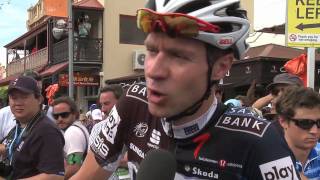 Jens Voigt at Tour Down Under 2010 [upl. by Zimmerman]