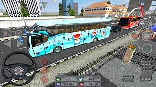 Bus Simulator Indonesia  Doraemon Skin Livery BUSSID  Android GamePlay amp Game Video HD [upl. by Whittemore]