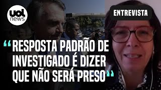 Bolsonaro ignora próprias palavras ao negar que prisão não passa pela cabeça diz Mônica Bergamo [upl. by Diskson]