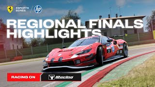 Ferrari HP Esports Series 2024  Regional Finals Highlights iRacing [upl. by Dahaf968]