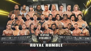 Full Match  2008 Royal Rumble  Match Royal Rumble 2008 Wwe SVR 2009 PS3  SmackDown Vs Raw 2009 [upl. by Earahs]