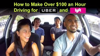 How to Make Over 100 an Hour Driving for Uber and Lyft [upl. by Granlund]