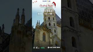 🎄Vienna Christmas Market Trip for £169 – Flights amp Breakfast with 4 Hotel🏨planmytourofficial [upl. by Arabela]