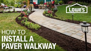 How to Design and Install a Paver Walkway [upl. by Adiel380]