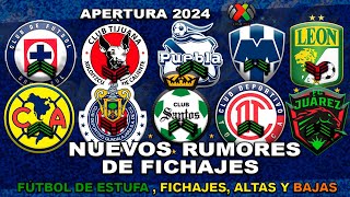 ✅ NUEVOS FICHAJES Y RUMORES LIGA MX AP2024  ROTONDI FICHAJE DE TOLUCA REYES NO QUIERE IRSE [upl. by Bendicty]