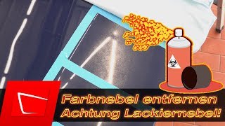 Lack Sprühnebel Farbnebel entfernen  Koch Chemie Eulex Reinigungsknete Isopropanol im Test [upl. by Atteroc600]