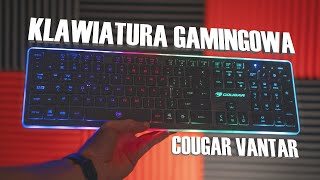 Klawiatura gamingowa Cougar Vantar RGB Recenzja [upl. by Ragucci]