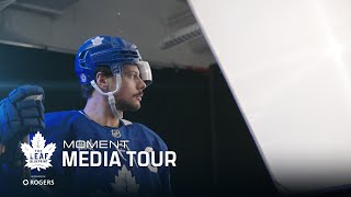 NHL Media Tour  The Leaf Blueprint Moment [upl. by Maurilla]