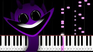 All Incredibox SPRUNKI PHASE 4 Sounds  Piano Tutorial [upl. by Goldi]