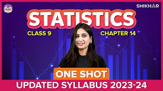 Statistics  ONE SHOT  Easiest Explanation  Chapter 14  Class 9  Arsh Ma’am  202324 [upl. by Kacie]