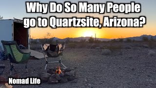 Why Do People Go to Quartzsite AZ  Nomad Life [upl. by Nahtnamas]