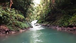 Choiseul Bay waterfall 🇸🇧 [upl. by Helbonna]