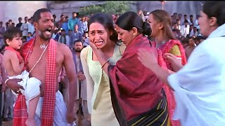 बेशरम औऱत हैं तू मर्द की लाश पड़ी और भाग निकली  Karishma Kapoor Nana Patekar  Shakti Movie Scene [upl. by Nolyd]