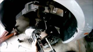 2007 Sebring Front Brake and Rotor Replacement [upl. by Akli]