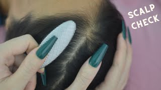 ASMR Intense Scalp Check amp Scalp Scratching No Talking Sounds For Better Sleep [upl. by Durkin]