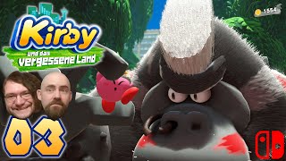 KIRBY UND DAS VERGESSENE LAND 03 Es ist ein kleiner Affe  2 Spieler  Switch  Deutsch [upl. by Yrannav]