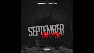 Mthinay Tsunam  September Freestyle P3 [upl. by White]