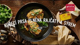 Kuřecí prsa plněná rajčaty a sýrem [upl. by Katrinka]