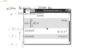 10 Exponentialverteilungen Anwendungsbeispiel [upl. by Akihsar]