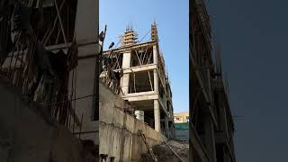 Shreeji Avenue  Construction Update  February 26 2024 construction vadodara building [upl. by Arty]