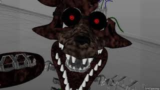 Ignited Foxy Jumpscare Animationno scream [upl. by Jefferson]