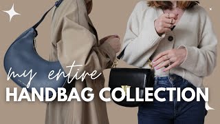 My ENTIRE Handbag Collection amp New Bag Unboxing capsulewardrobe [upl. by Petunia324]