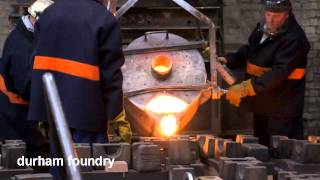 Durham Foundry  Cast Iron Castings  With Narrative [upl. by Hailey696]