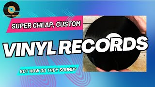 I Made A Custom Vinyl Record Using The Cheapest Service Available [upl. by Kimberlee800]