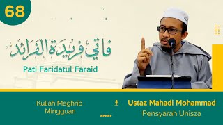 Siri 68  Pati Faridatul Faraid  Munkar Nakir Menanya Dalam Kubur  Ustaz Mahadi Mohammad [upl. by Adlev]