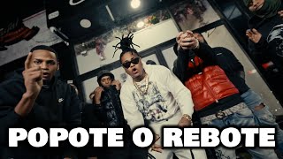 BLACKY DRIPPY Shelow Shaq Papy Black  POPOTE O REBOTE 💚🍍 Official Video Remix [upl. by Eila]