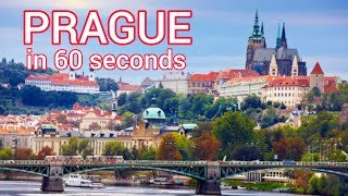 PRAGUE in 60 seconds  Praga in 60 de secunde [upl. by Pouncey]