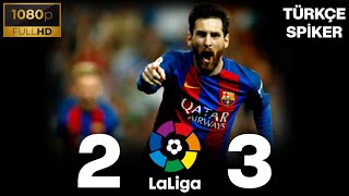 Real Madrid 23 Barcelona  TÜRKÇE SPİKER HD • Efsane bir maç [upl. by Nellie]