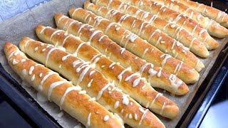 Salt Dough Sticks‼️  Simply delicious and soft‼️ [upl. by Hulen]