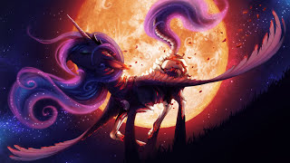 Speedpaint  Scorching Moonlight MLP [upl. by Akinar]