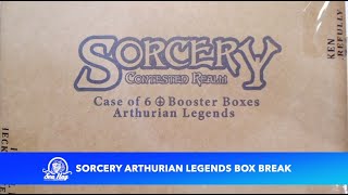 Sorcery Arthurian Legends Booster Box Break [upl. by Salvidor]