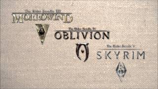 The Elder Scrolls III  V Main Themes  Morrowind Oblivion Skyrim [upl. by Einad]