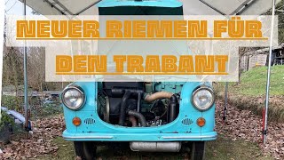 Trabant 600 Keilriemen wechseln  ausbauen [upl. by Dahij643]