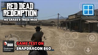 Red Dead Redemption with No Grass amp Tree Mod  Winlator 713x Cmod Glibc v11R2┃Android Gameplay [upl. by Ariuqahs]