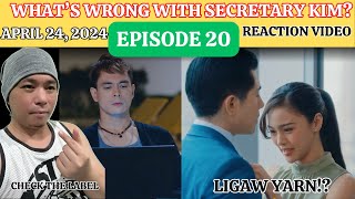 Episode 20  Whats Wrong with Secretary Kim  Kim Chiu  Paulo Avelino  REACTION VIDEO [upl. by Okiron]