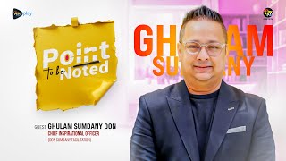 Point To Be Noted  Episode 03  Ghulam Sumdany Don  Deepto TV [upl. by Traweek]