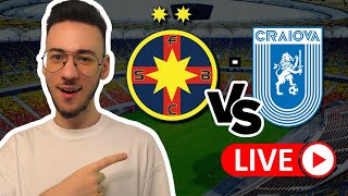 🔴 FCSB VS UNIVERSITATEA CRAIOVA 20 ETAPA A 3A DIN PLAYOFF LIVE SUPERLIGA ROMANIEI [upl. by Risa631]