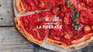 La recette  la tarte fine piperade [upl. by Haskins]