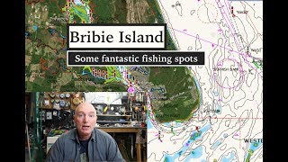 BRIBIE ISLAND fishing SEQ my favourite spots maps [upl. by Jablon]