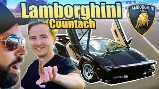 ESSAI Lamborghini COUNTACH  DINOSAURE MÉCANIQUE [upl. by Sair]