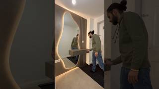 interiordesign bespokeinteriors design interiorstyled furniture mirror led hallway [upl. by Erdnaek]