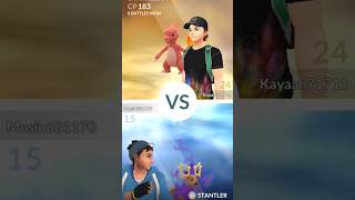 Pokémon go charmeleon vs stantler battle charmeleonvsstantler charmeleon pokemongo ytshort [upl. by Mcgray]